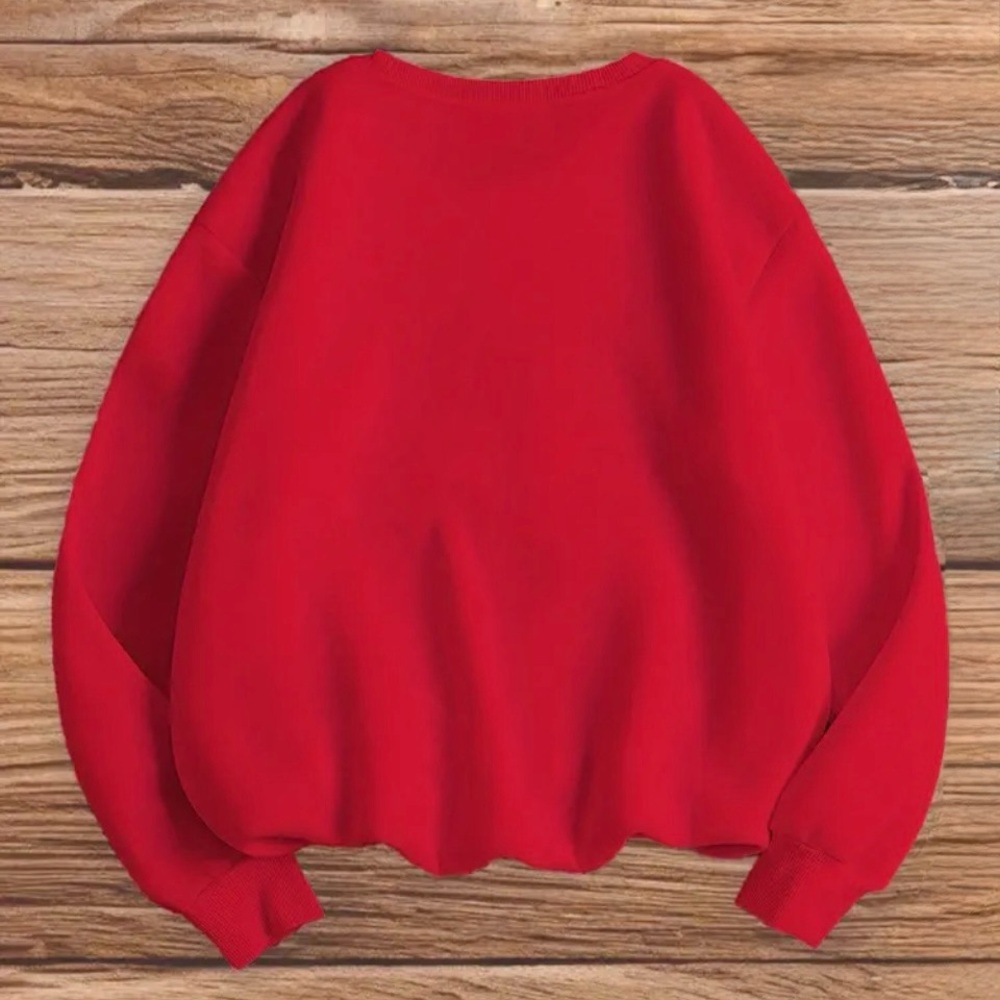 Anchors Away Red Sweatshirt | Navy Anchor Motif | Mint Julep Boutique | XL | NWT - Picture 3 of 10
